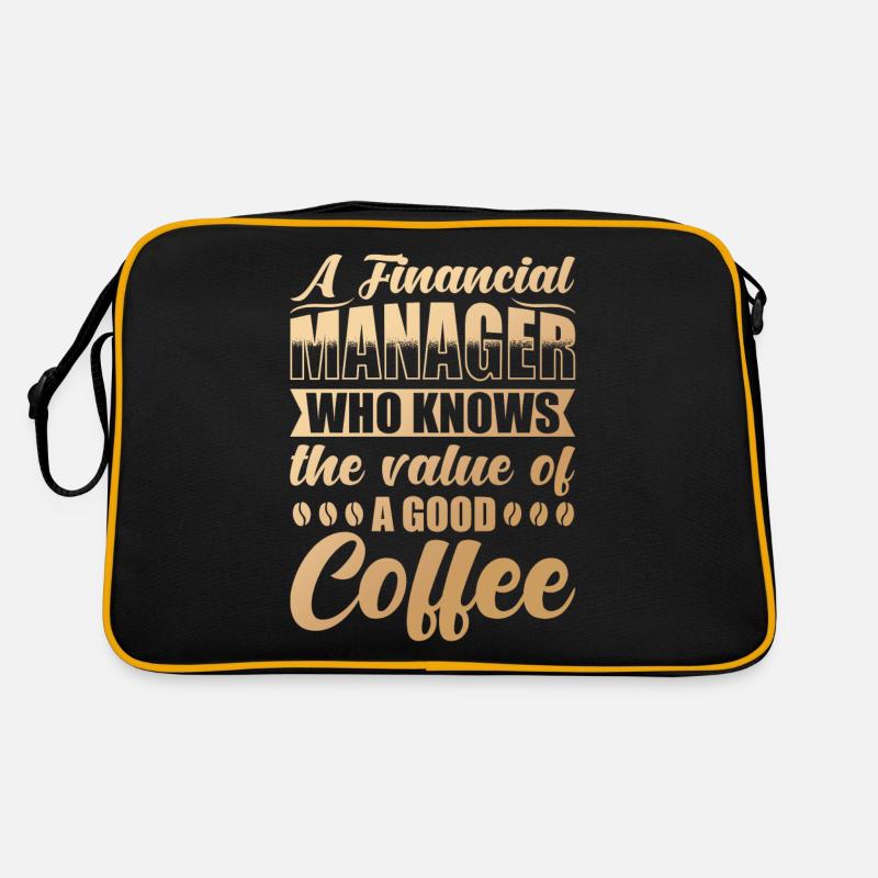 Gift for Finance Managers Retro Bag
