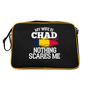 Chad Wife - Retro Bag - black/gold - Back