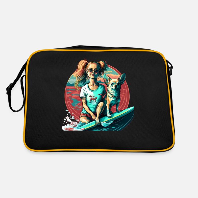 Chihuahua | SUP Stand Up Paddling Surf Fille Eau Sac Retro