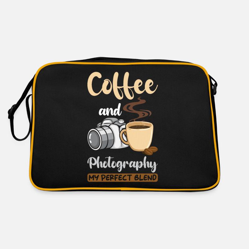 Photographers Gift - Retro Bag - black/gold