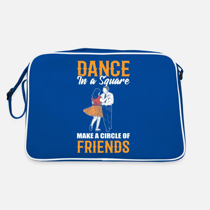 Danser dans un carré, former un cercle d’amis Sac Retro