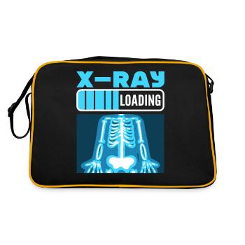 X-Ray Loading Rad Tech X-Ray Technologist - Retro Bag - black/gold - Back
