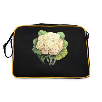 Légumes de chou-fleur - Sac Retro - noir/or - Dos