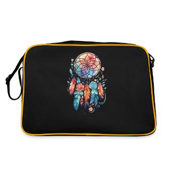 Plumes Dream Catcher - Sac Retro - noir/or - Dos