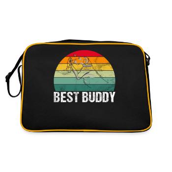 Great Dane Gifts - Retro Bag - black/gold - Back