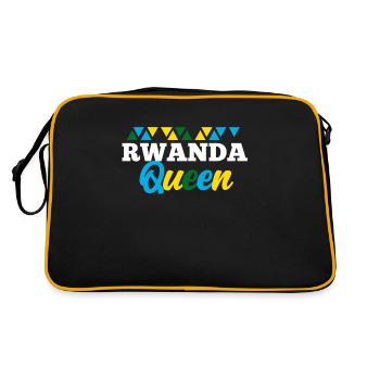 Rwanda - Sac Retro - noir/or - Dos