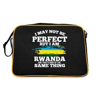 Rwanda - Sac Retro - noir/or - Dos