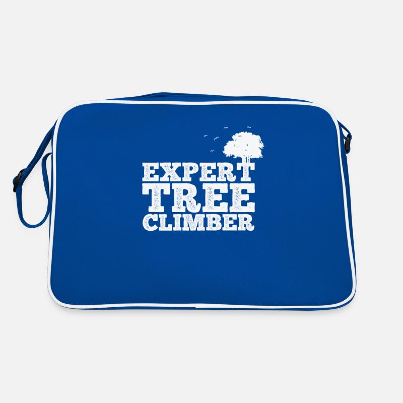 Expert Tree Climber Nature Forests Leaves Retro Bag