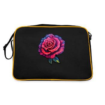 Couleurs roses vives - Sac Retro - noir/or - Dos
