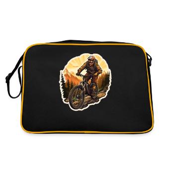 VTT - Sac Retro - noir/or - Dos