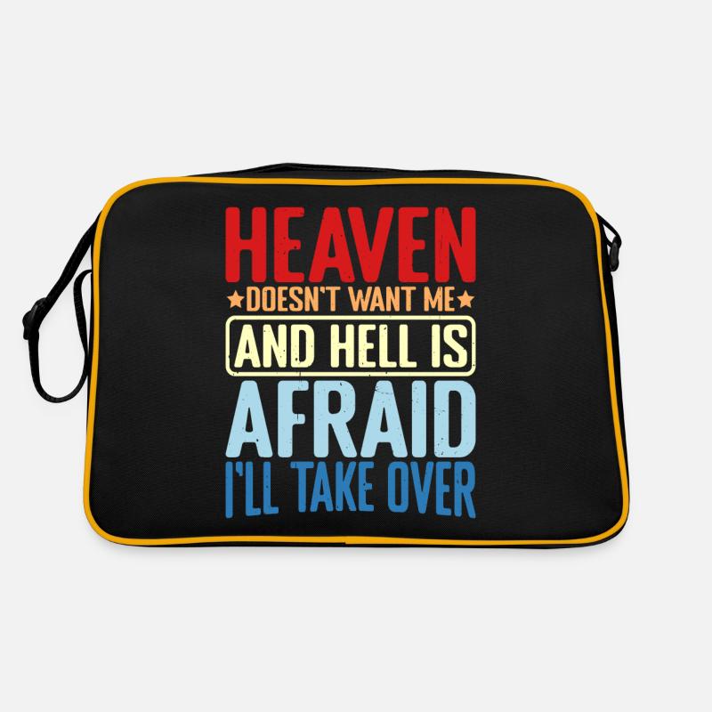 Le ciel ne veut pas de moi et l’enfer a peur 2 Sac Retro