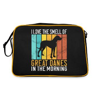 Great Dane Gifts - Retro Bag - black/gold - Back