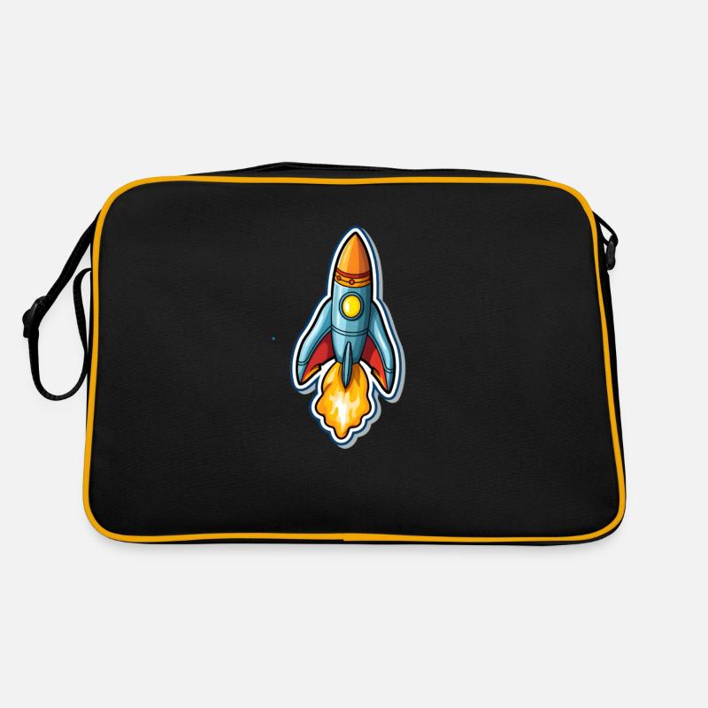 Raketenwissenschaft Retro Tasche