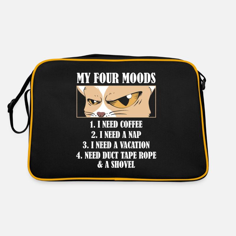 Humour de chat Sac Retro
