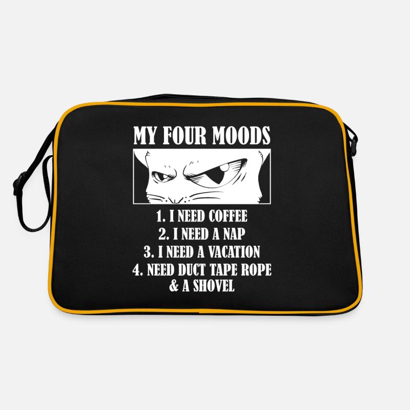 Humour de chat Sac Retro