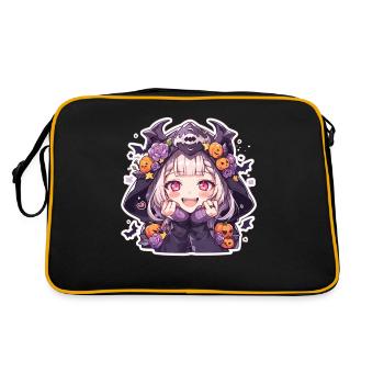 Vampire Vampire Vampire Ladies Helloween - Retro Bag - black/gold - Back