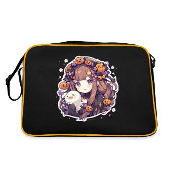 Vampire Vampire Vampire Ladies Helloween - Retro Bag - black/gold - Back