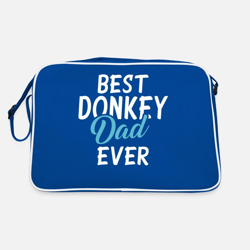 Donkey Lover Gifts Retro Bag