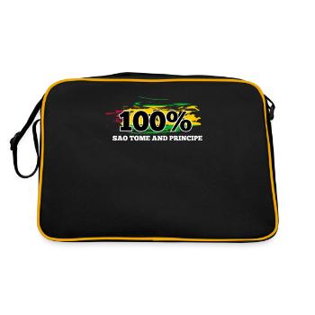São Tomé - Sac Retro - noir/or - Dos