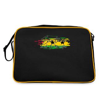 São Tomé - Sac Retro - noir/or - Dos