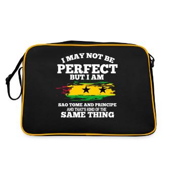 São Tomé - Sac Retro - noir/or - Dos