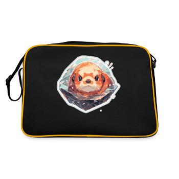 Loutre de mer Loutre Loutre Loutre Loutre Animaux reproducteurs - Sac Retro - noir/or - Dos