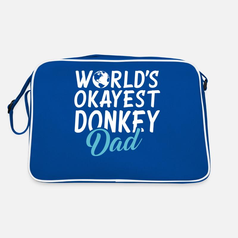 Donkey Lover Gifts Retro Bag