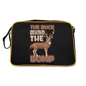 Le bouc derrière la bosse - Sac Retro - noir/or - Dos