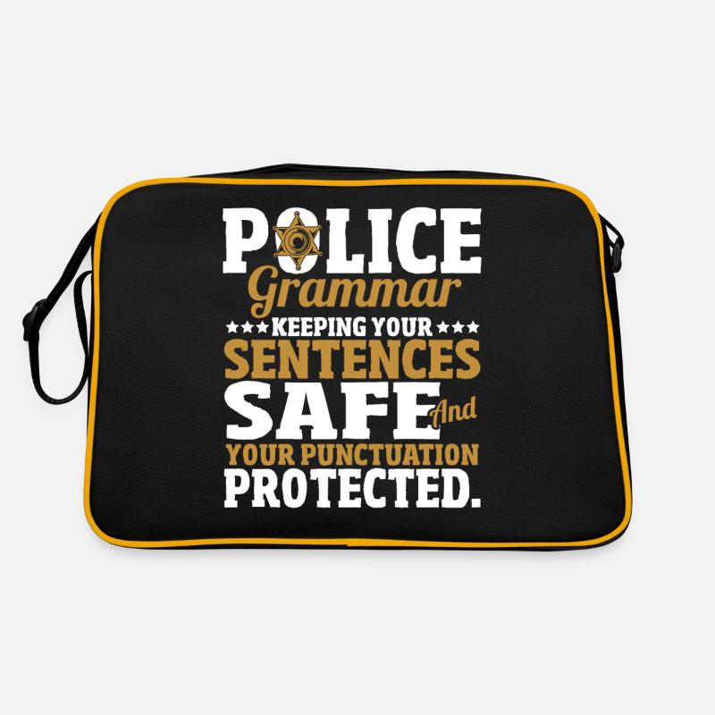 Police grammaticale: Comment garder vos phrases en sécurité Sac Retro