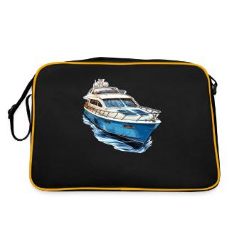Yacht - Retro Bag - black/gold - Back