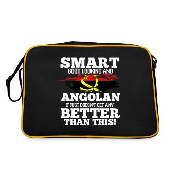 Angola - Sac Retro - noir/or - Dos