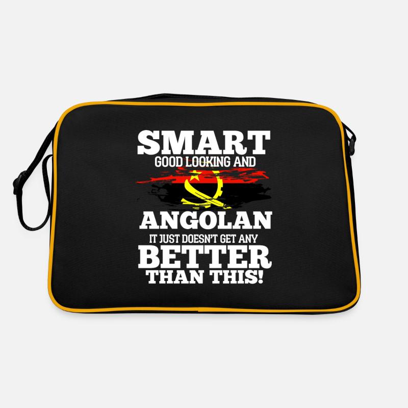 Angola - Retro Bag - black/gold