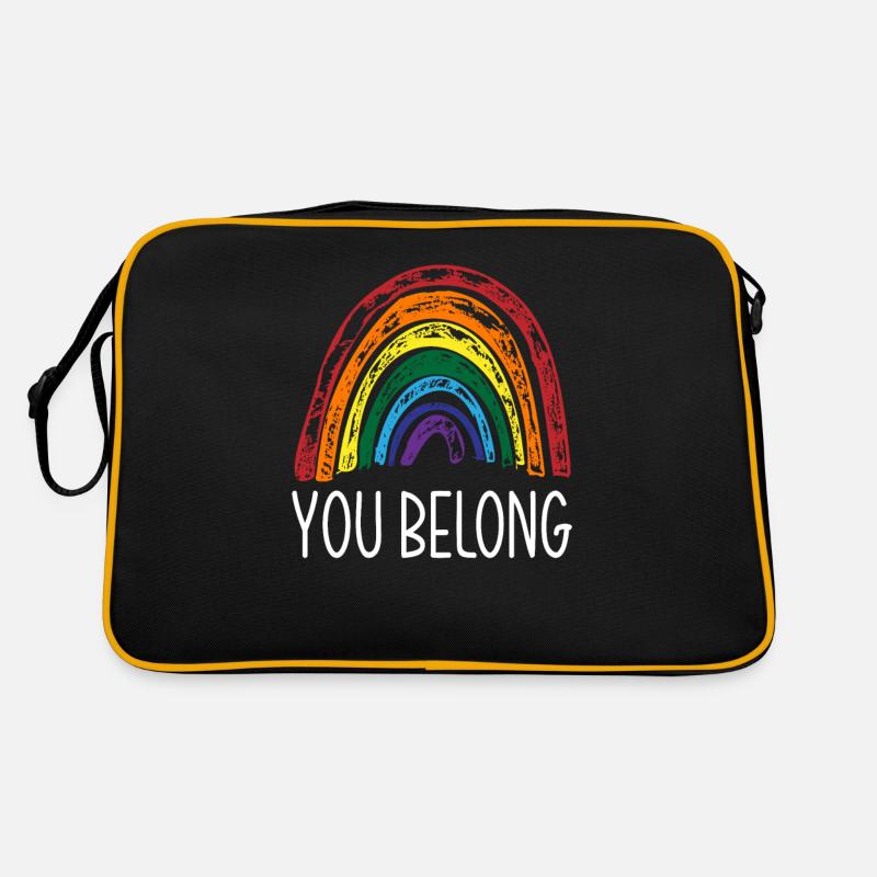 LGBTQ Rainbow Pride Sac Retro