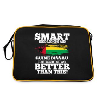 Guinée-Bissau - Sac Retro - noir/or - Dos