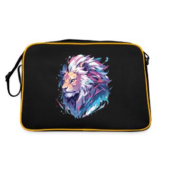 Lion - Sac Retro - noir/or - Dos