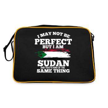 Soudan - Sac Retro - noir/or - Dos