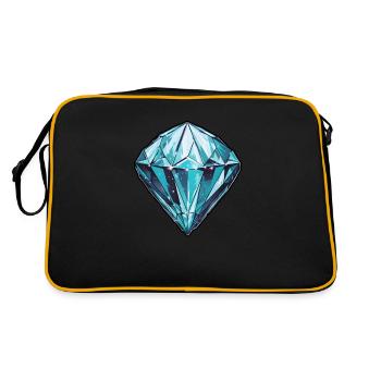 Diamond Crystal - Retro Bag - black/gold - Back