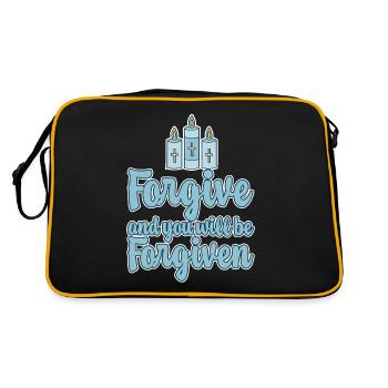 Forgive And You Will Be Forgiven 4 - Retro Bag - black/gold - Back