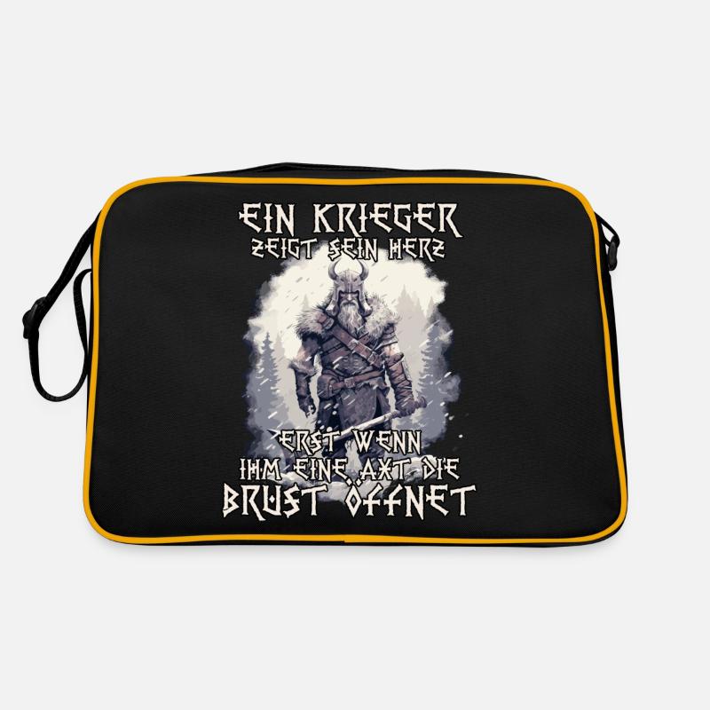 Walhalla Krieger Ragnars Erben und Odins Söhne Retro Tasche