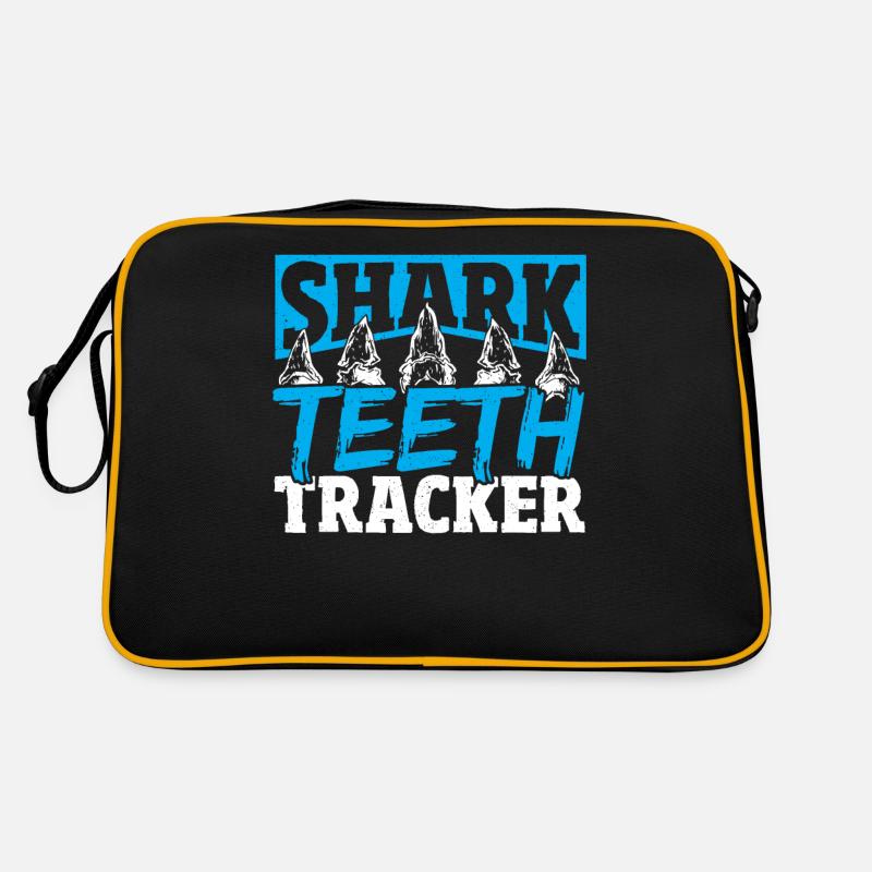 Shark Teeth Tracker Shark Teeth Collector Fossil Sac Retro
