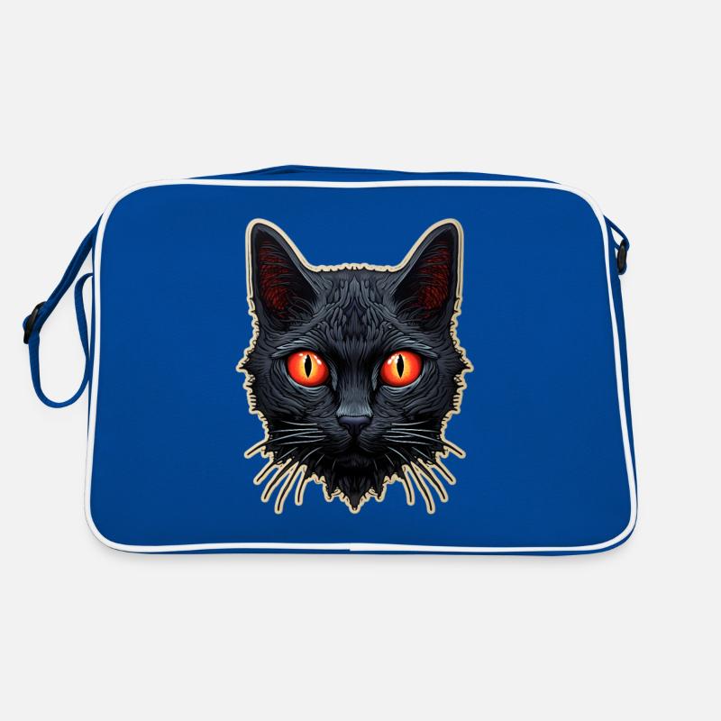 Chat noir Halloween Sac Retro
