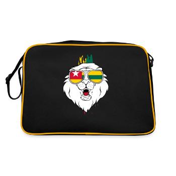 Togo - Sac Retro - noir/or - Dos