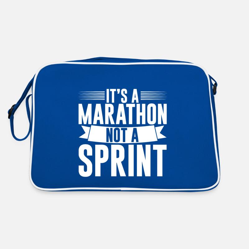 C’est un marathon, pas un sprint 2 Sac Retro
