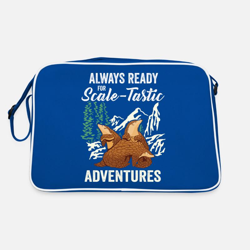 Scale-tastic Adventures Pangolins Lover Pangolin Retro Tasche