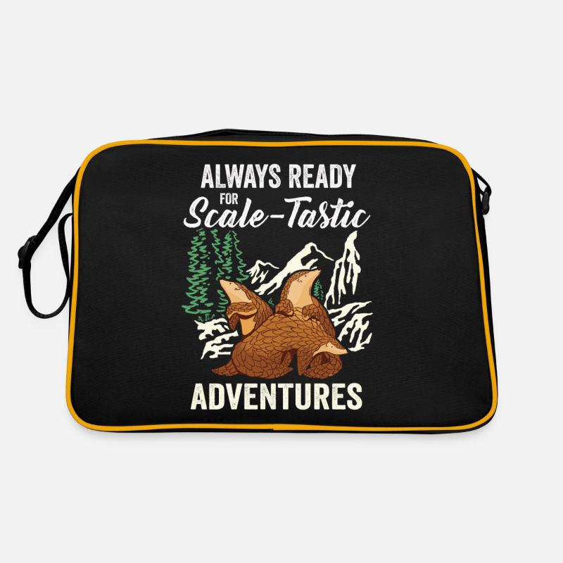 Scale-tastic Adventures Pangolins Lover Pangolin Sac Retro