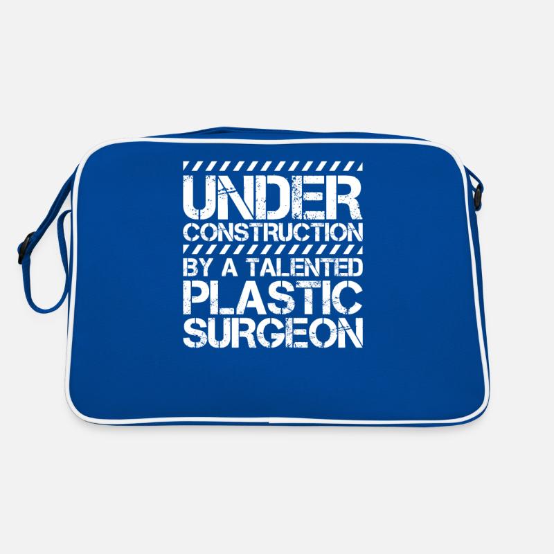 Talentierter Plastischer Chirurg Und Retro Tasche