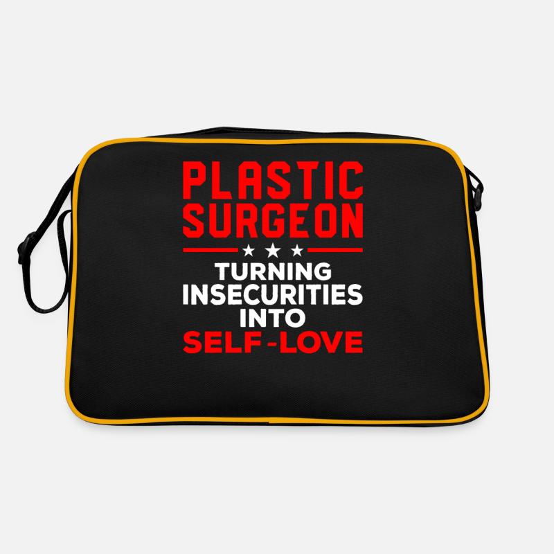 Plastischer Chirurg, Selbstliebender Chirurgischer Retro Tasche