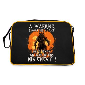 Viking Warrior Norse Fighter Viking - Sac Retro - noir/or - Dos