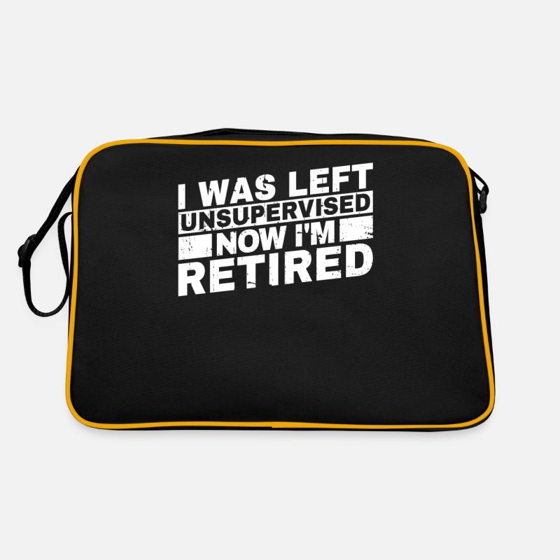 Rentner Rente Retro Tasche