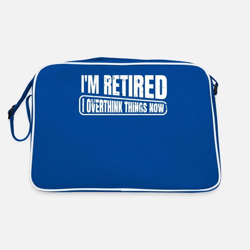 Pension de retraité drôle Sac Retro